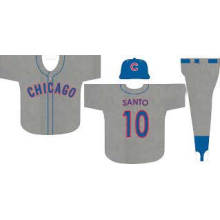 Blue Jays rojo en blanco Coolbase American Baseball Jerseys